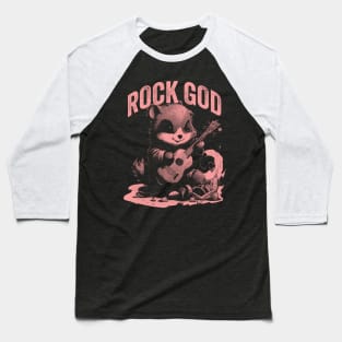 Rock God Baseball T-Shirt